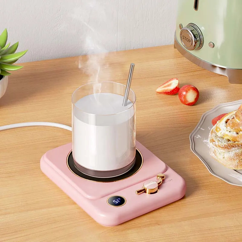 3 temperature setting  digit display Electric warming mug mat warming plate cup warmer