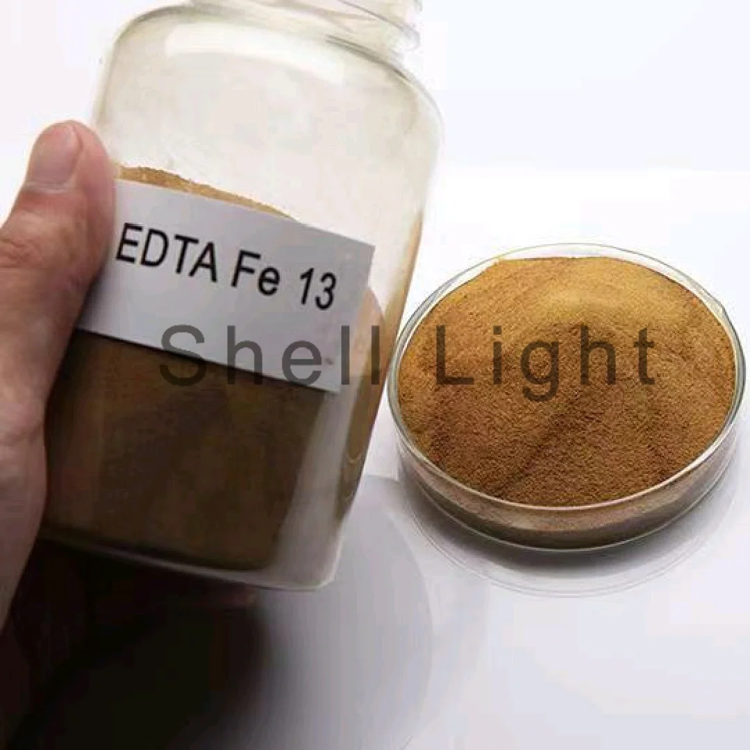 Shellight прямой производитель EDTA Fe 13% удобрение ChelatedIron EDTA Zn/Ca/Fe/Mn/Mg/Cu микронитриент водорастворимый Железный фертил