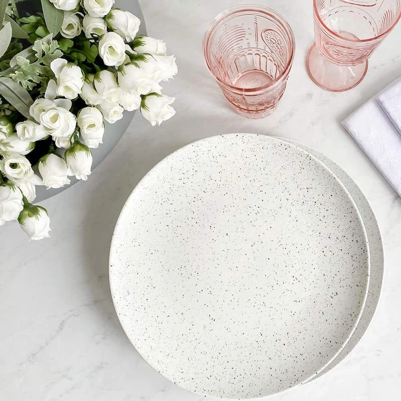 wholesale chaozhou factory cheap price dinnerware sets bulk quality marble round china ceramic porcelain dinner plate