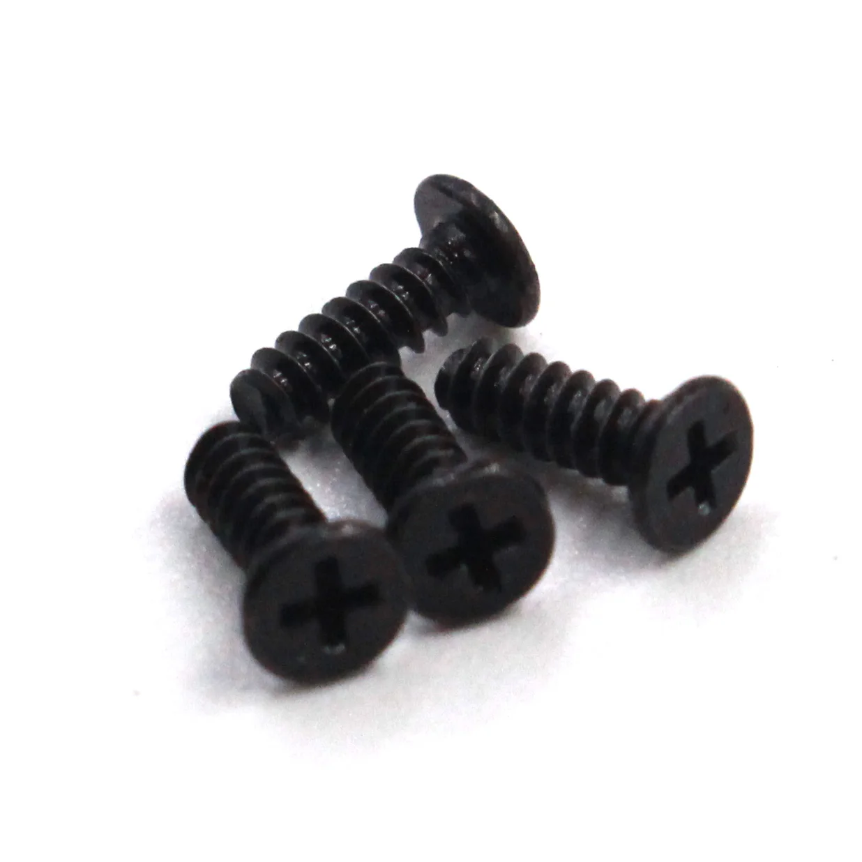 M1.7*5mm small screw hidden camera steel zinc plated black Cylinder head Phillips head screw flat Cross machine screws
