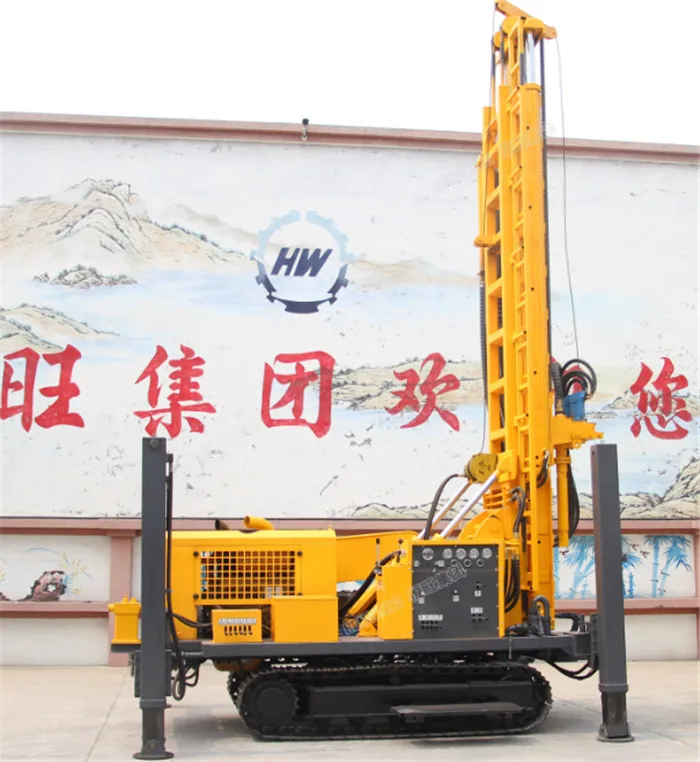 200m deep well drilling machine / water rig for