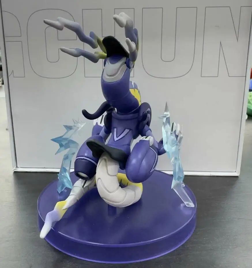 Wholesale high-quality PVC material small vermilion purple divine beast ancient Leyton and Mileton ornament model figurines