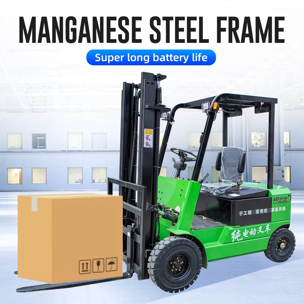 warehouse small electric forklift 1 ton electrical operated mini forklift portable electric