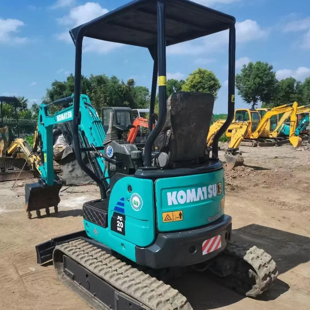 China Wholesale Used Compact 2 ton excavator price Komatsu PC20MR Mini Digger for Sale