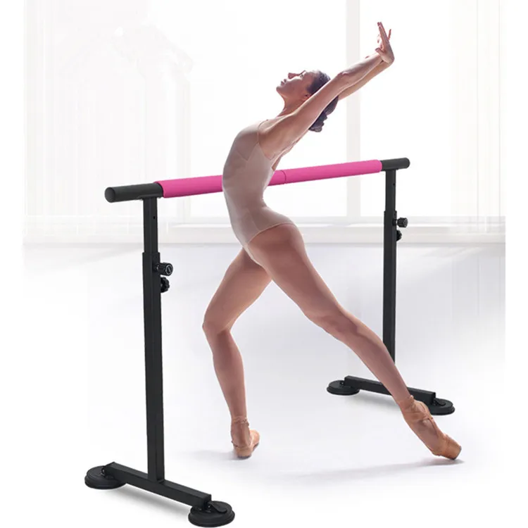 Home Gym Fitness Freestanding Adjustable Height Steel Ballet Dance Barre Bar