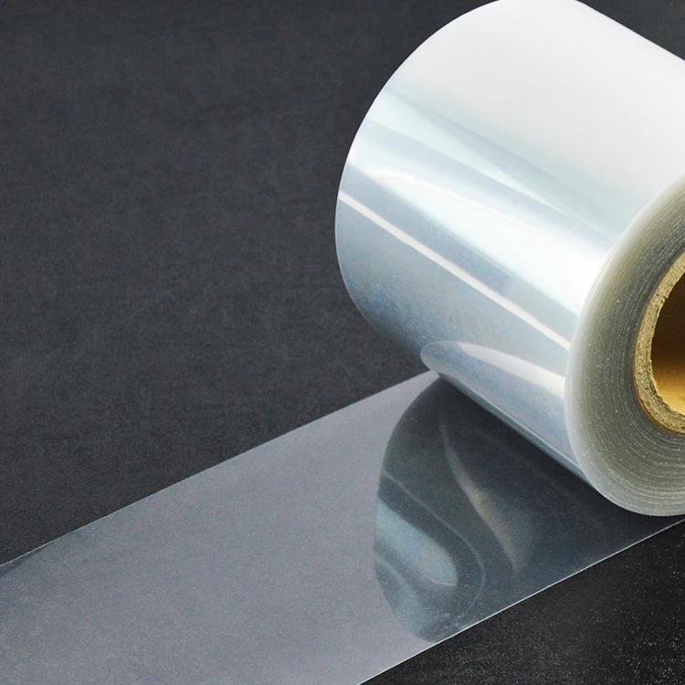 Plastic Rigid Offset Printing Clear PET Film Roll for sale