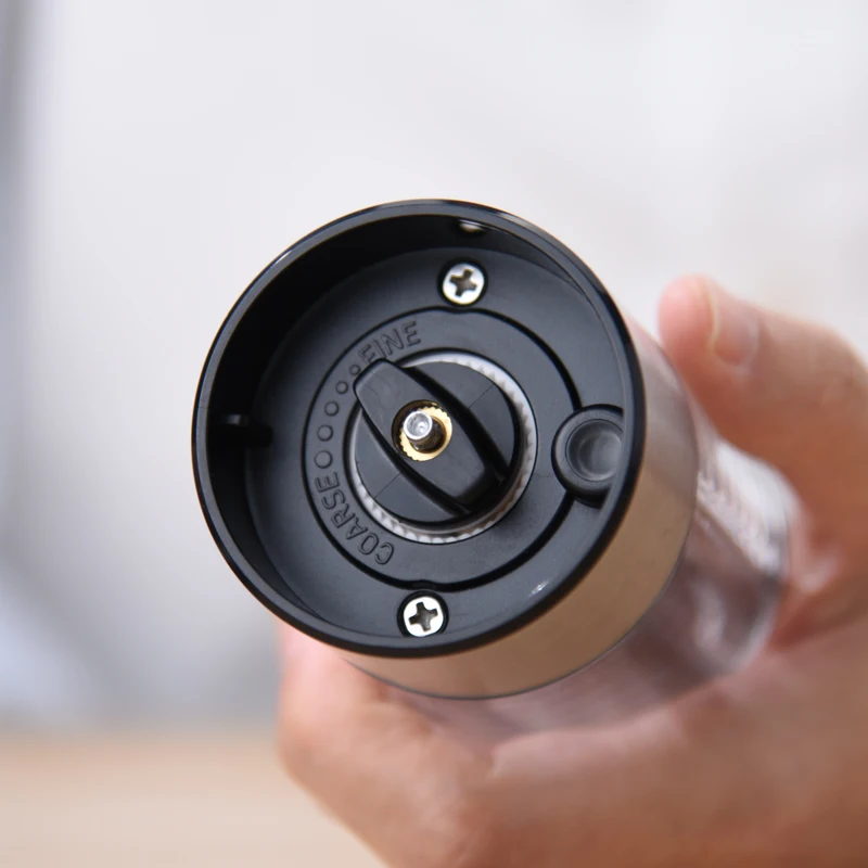 Rechargeable stainless steel salt and pepper grinder salt and pepper electric grinder pepper and salt grinder