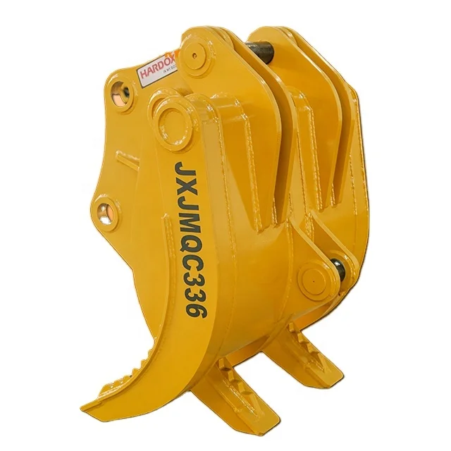 Новый стальной грейфер Механический Поворотный Грейфер для экскаваторов захват дерева стали и камней