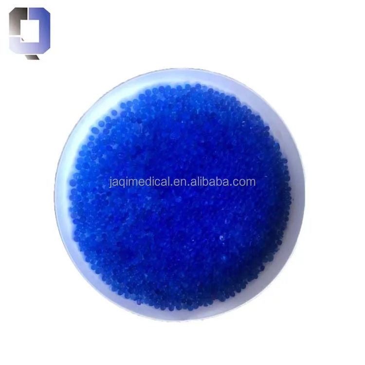 Allochroic silicagel  Blue To pink Silica Gel Desiccant 3-5mm for absorbing moisture CAS No 112926-00-8
