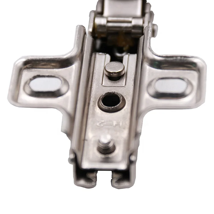 Aluminum frame concealed mounting plate furniture door hinges