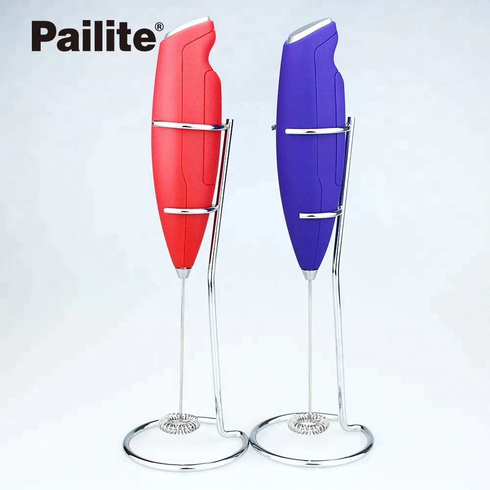 Top Seller Electric Automatic Milk Foam Milk Frother Stand Drink Mixer Handheld
