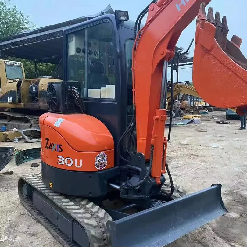 Сделано в 2023 б/у HitachiU30 3 тонны Hitachi60 6 тонн экскаватор Htachi30 оригинальный двигатель с CE/EPA Быстрая доставка