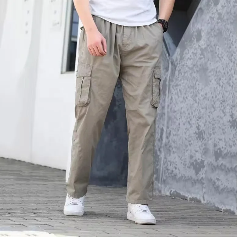 ECOACH custom cargo pants casual joggers multi pockets work wear trousers custom manufacturer high quality super comfy cargo pants