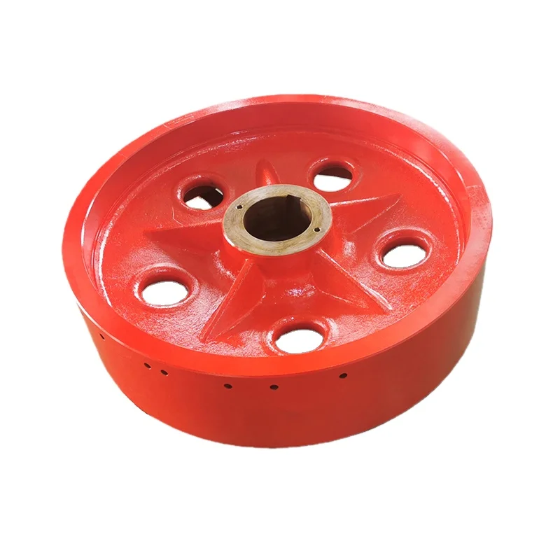 customized free energy generator cast iron flywheel custom for various sizes