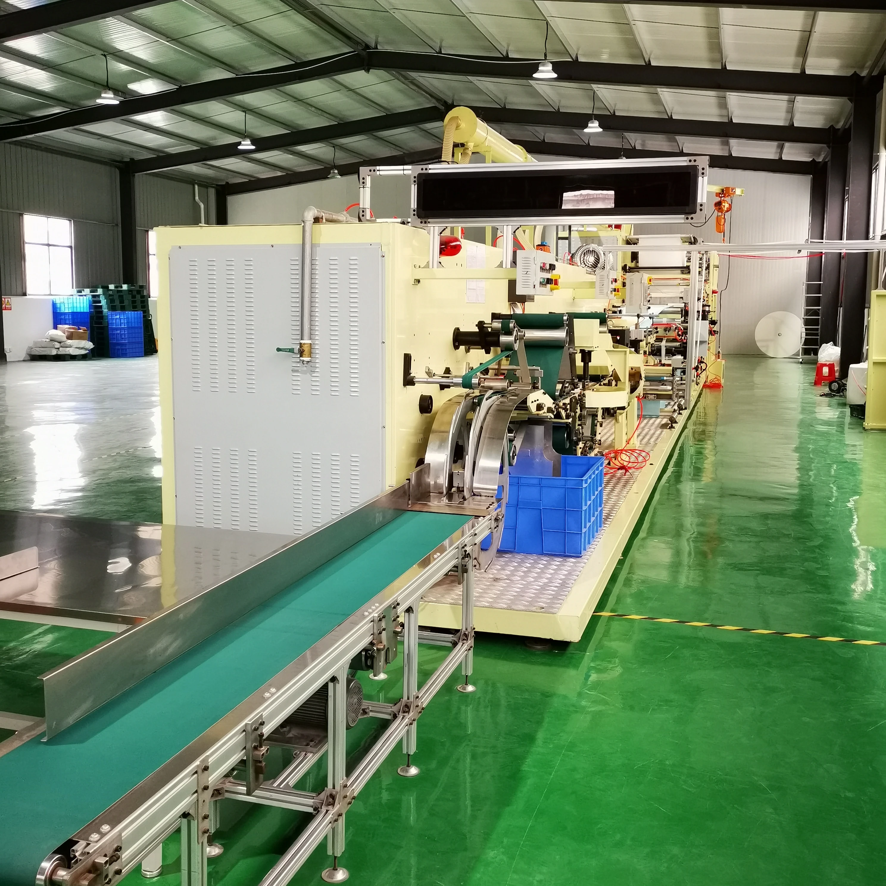 Disposable Full/ Semi Automatic Underpad Making Machine Pet Pad Production Line