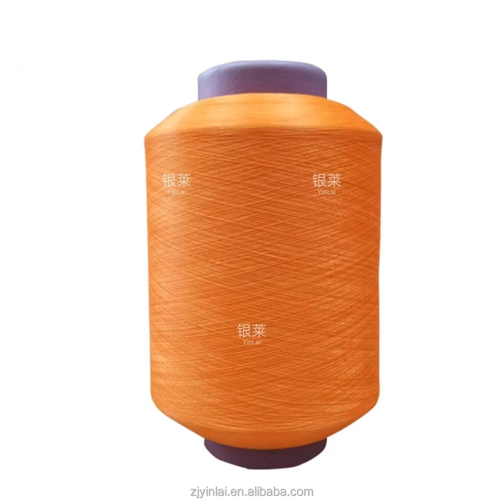 Manufacture Wholesale Competitive Price 2075/36F Double Covered Polyester Air Spandex Yarn for Weaving