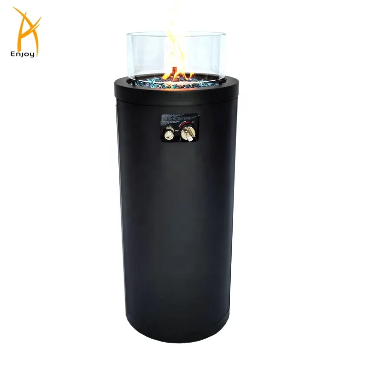 Steel fire column Hot sales gas fire pillar popular outdoor fire column