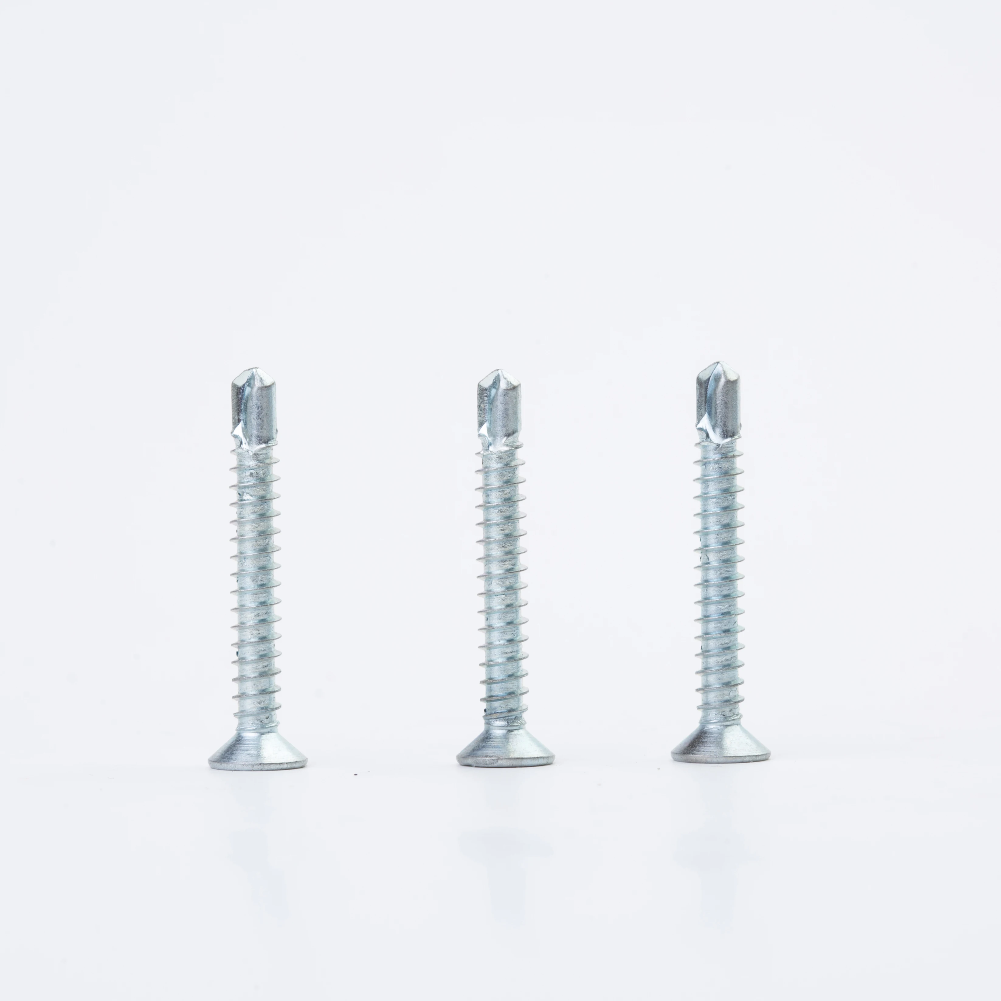 Self-tapping screws fasteners, M4.2 Sheet metal screws fasteners, Phillips flat countersunk head self-drilling screws