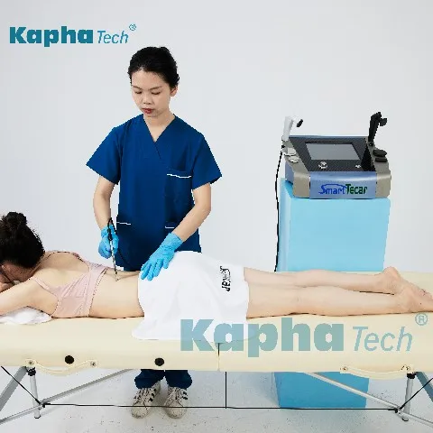 Kapha physiotherapy machine Smart Tecar therapy 448khz indiba 300w sport injury rehabilitation machine