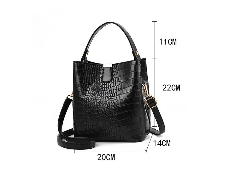2022 Custom Design Trending Tote Bag Hot Sell Brown Pu Leather Handbags for Women
