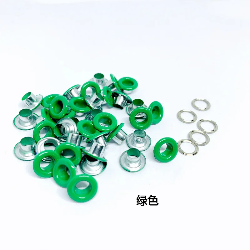 Wholesale Clothes Bags Shoes Accessories 18 colors Eyelet Ring Buckle Colorful Metal Eyelets Grommet