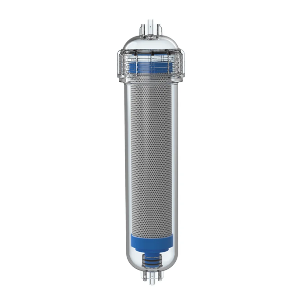 Refillable Reusable Filter Cartridge Housing Quick Connecting Refillable Inline Water Filter