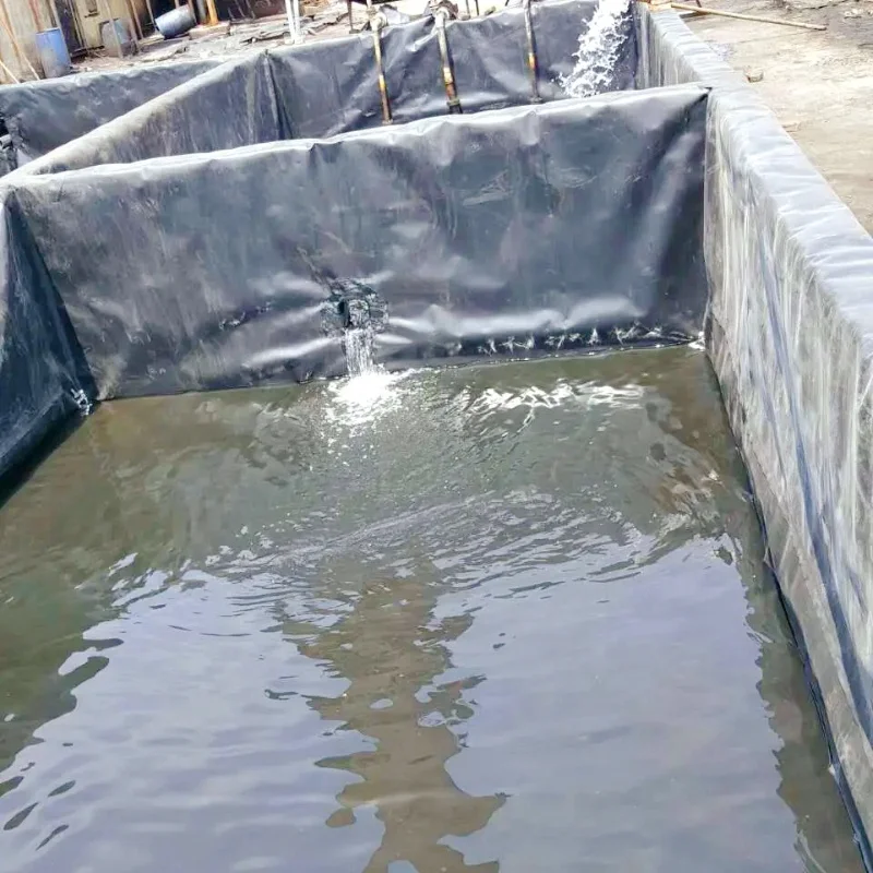 2 mm hdpe textured geomembrane waterproofing liner for buried underground rainwater harvesting modular tanks installation