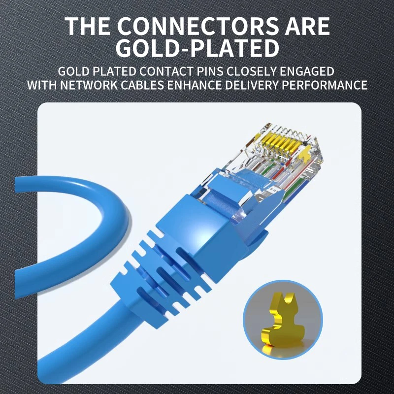 Kingwire  High Quality ethernet internet lan Sftp Cat6a Cat5 26awg 28awg Cat6 patch cord UTP Cat7  cable STP Patch Cable