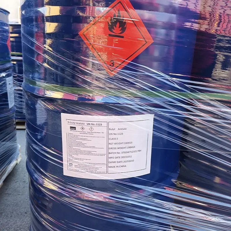 bulk supply 180kg drum 99.5% solvent n-butyl acetate