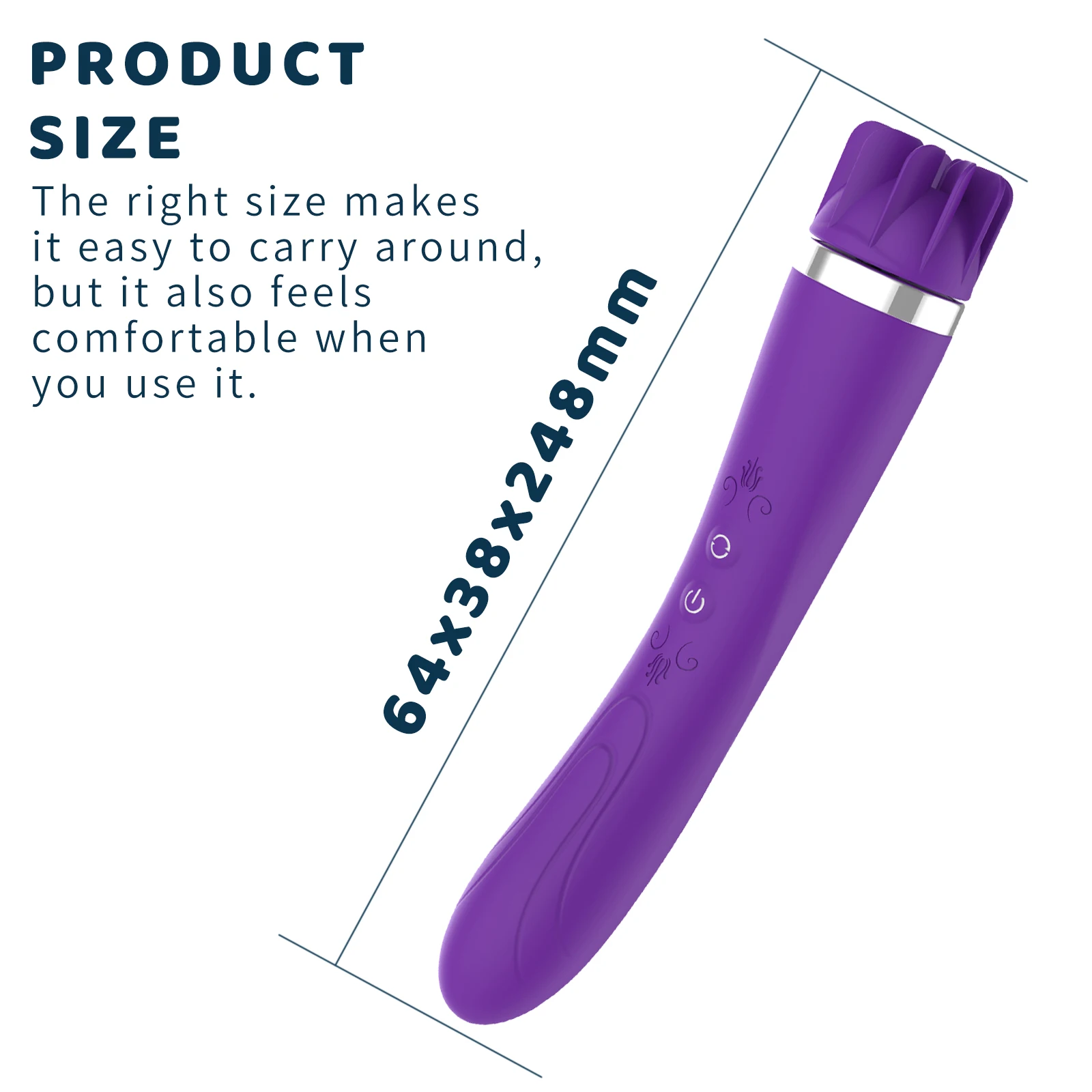Electric Double Shock Masturbator clitoris stimulation g spot vibrator wand massager vagina sex toys vibrator for woman