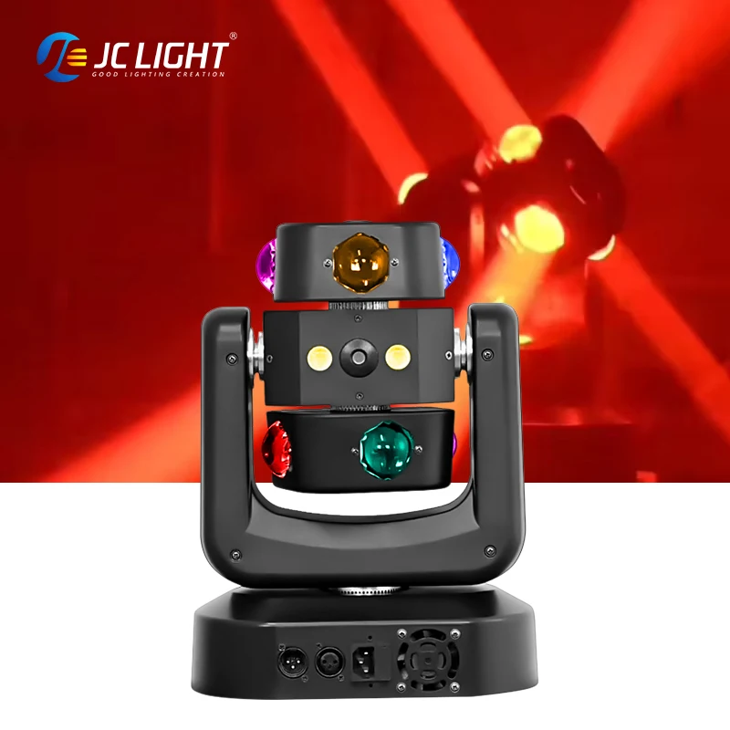 Professional Dmx Disco Beam Laser Moving Head Light Single Head Hot Wheel Rotate Beam Moving Head RG Laser Stage Light