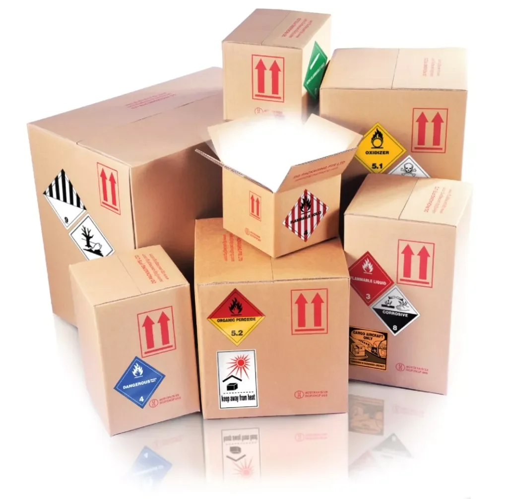 Custom Dangerous Goods Label Strong Adhesive Waterproof Warning Label