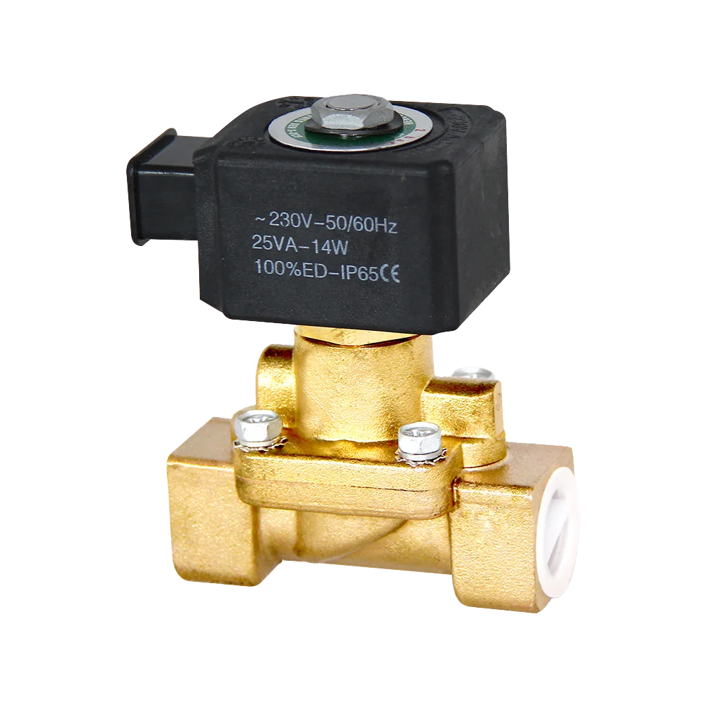OEM ODM Factory Brass Steam Water Normally Open Solenoid Valve For Referigeration