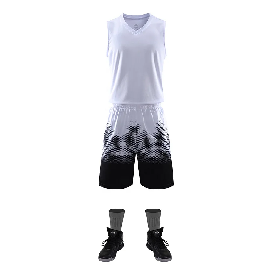 Guangzhou wholesale sublimation sports basketball jersey in stock
