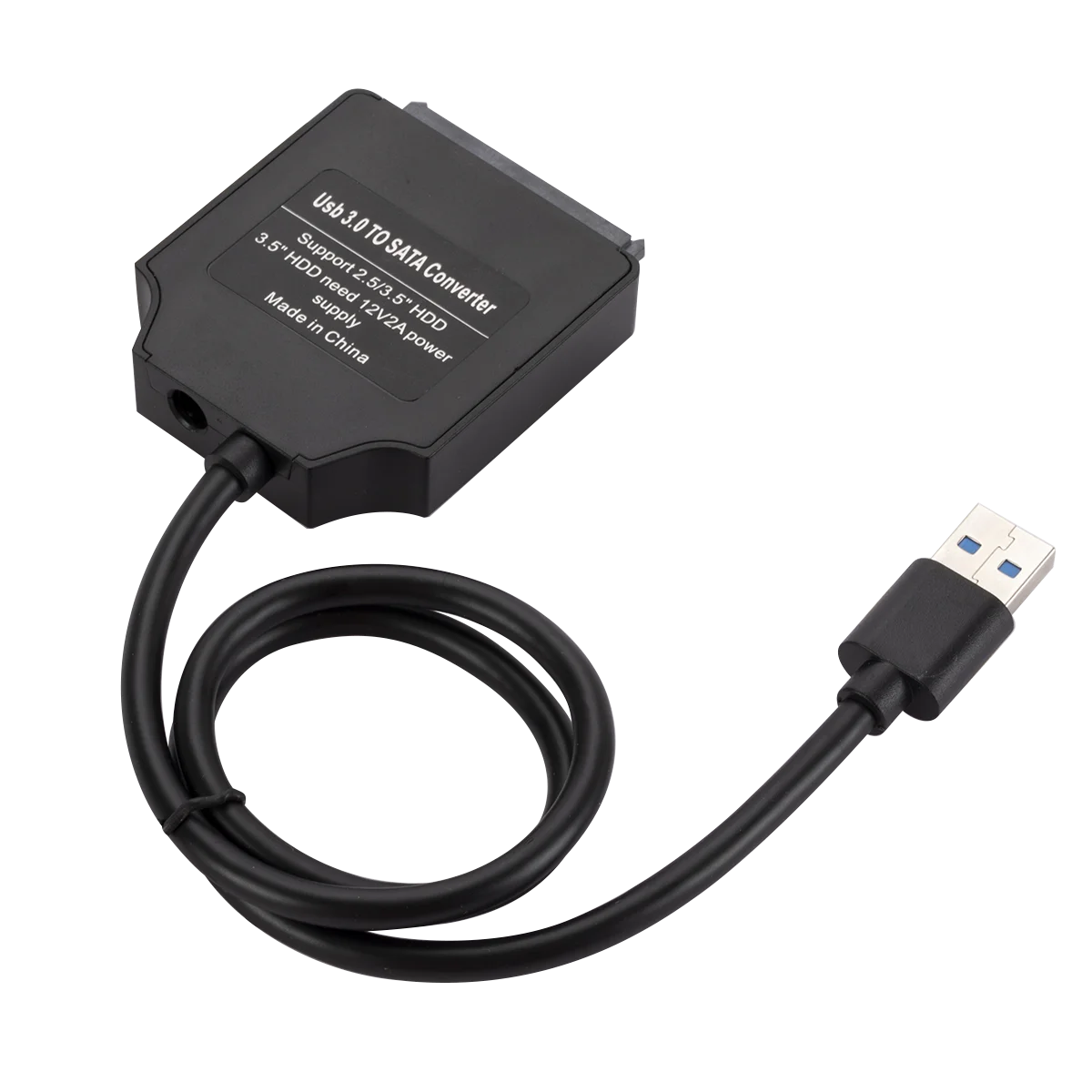 USB 3.0 to SATA Adapter Converter Cable 5Gbps for 2.5 3.5 Laptop Hard Disk Drive SATA HDD SDD BLU-RAY DVD CD-ROM DVD-ROM CD-RE