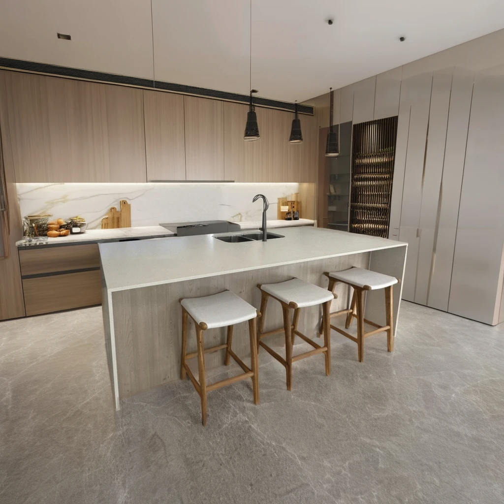 custom hot selling wooden wall cabinets wood modular kitchen cabinet with doors and large space storage kitchen set furniture