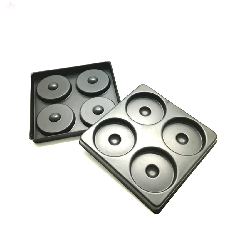 
OEM Custom Thermoformed Chocolate Food Blister Tray Environmental Coin Chocolate Blister Box 