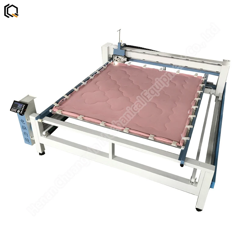 Одеяла-компьютеризированная стеганая машина для стеганых одеял швейная непрерывного типа с одной