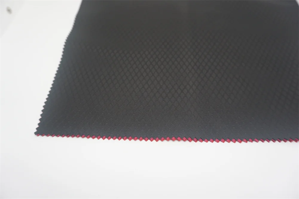 200D Nylon Oxford Dobby/Jacquard Solid Dyed with PU Coating and WR for Bag/Luggage/Shoe/Tent Fabric