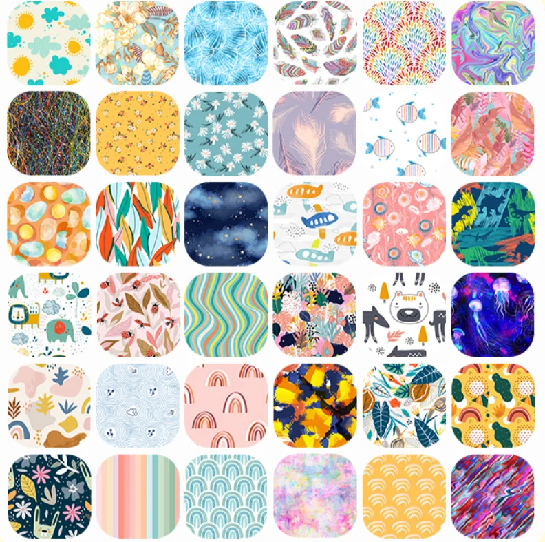 
Goodbum 2021 new waterproof printed pul fiber for baby cloth diaper 