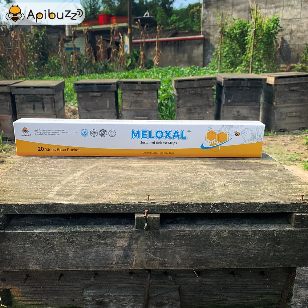 MELOXAL Oxalic Acid Bee Mite Strips for Sale - Organic Varroa Treatment | Near Natural Beekeeping Material Supplies Wholesale