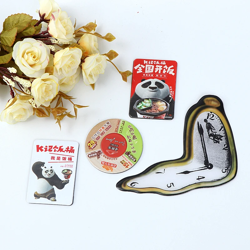 odm oem waterproof moveable die cut vinyl pvc magnets for magnetic fridge custom printed