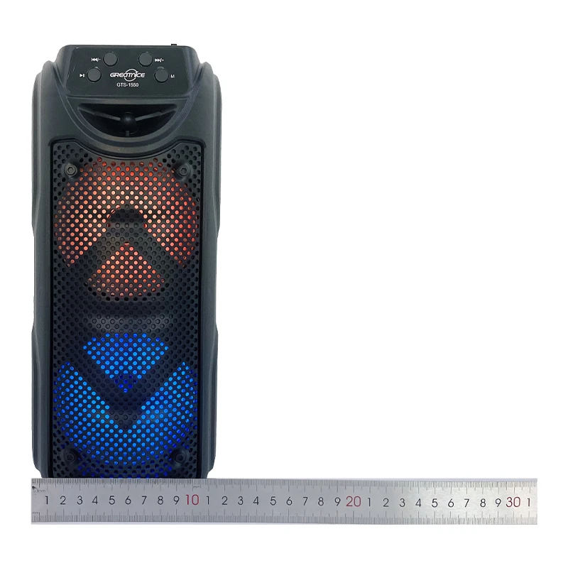 GTS-1550 Kts Beach Woofer Vintages Outdoor Portability Wireless Subwoofer Audio Boombox Speaker Portable Radio