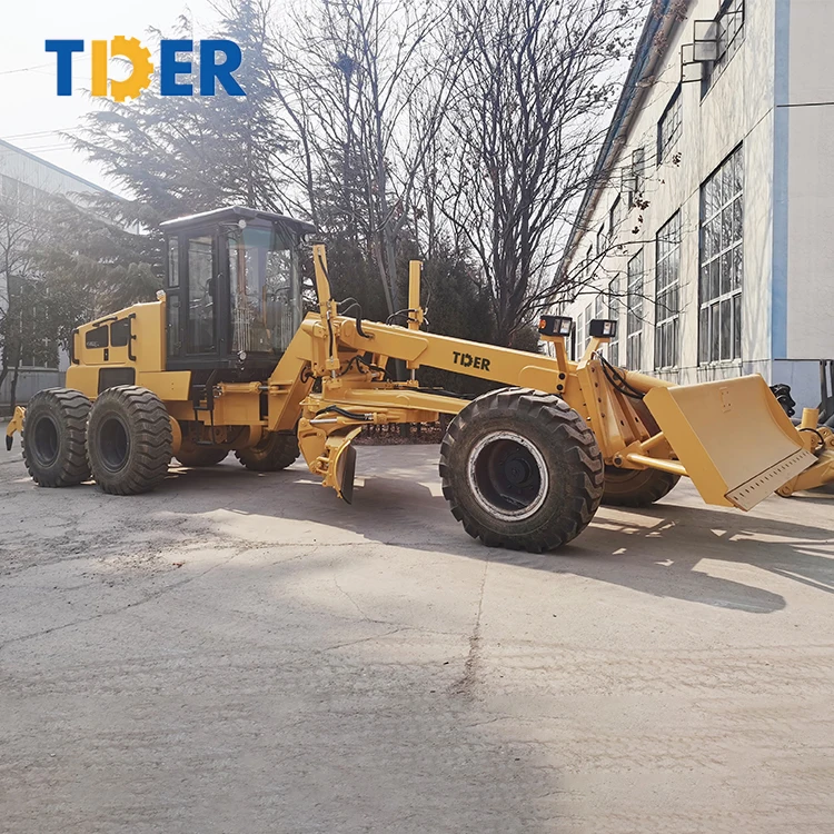 Маленький гидравлический мини-трактор TDER 135hp 165hp 180hp 220hp автогрейдер для фермы