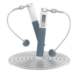 Jump Rope with Counter Weighted Jump Rope for Fitness Adjustable Length Skipping Rope with Calorie Counter