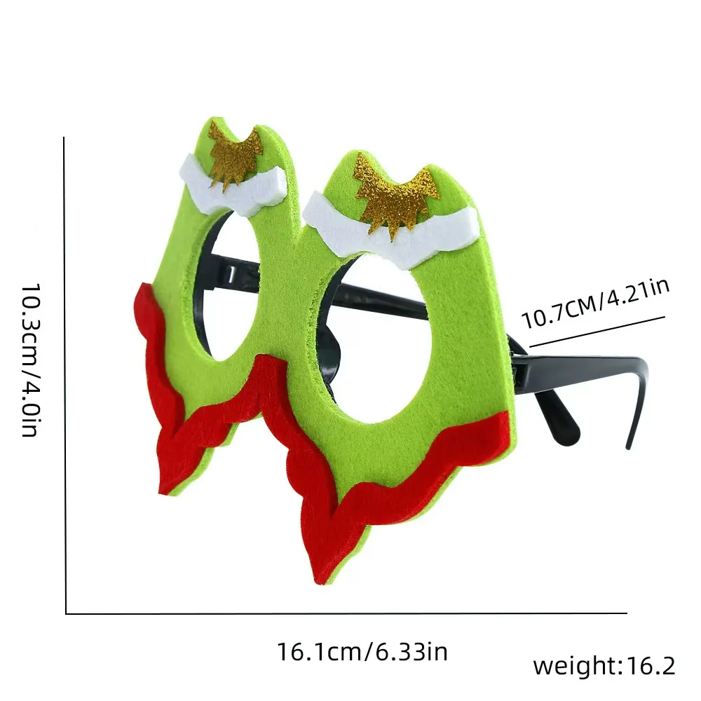 Mexico May 5 Carnival party felt happy cartoon chili glasses decoration 2024 supplies