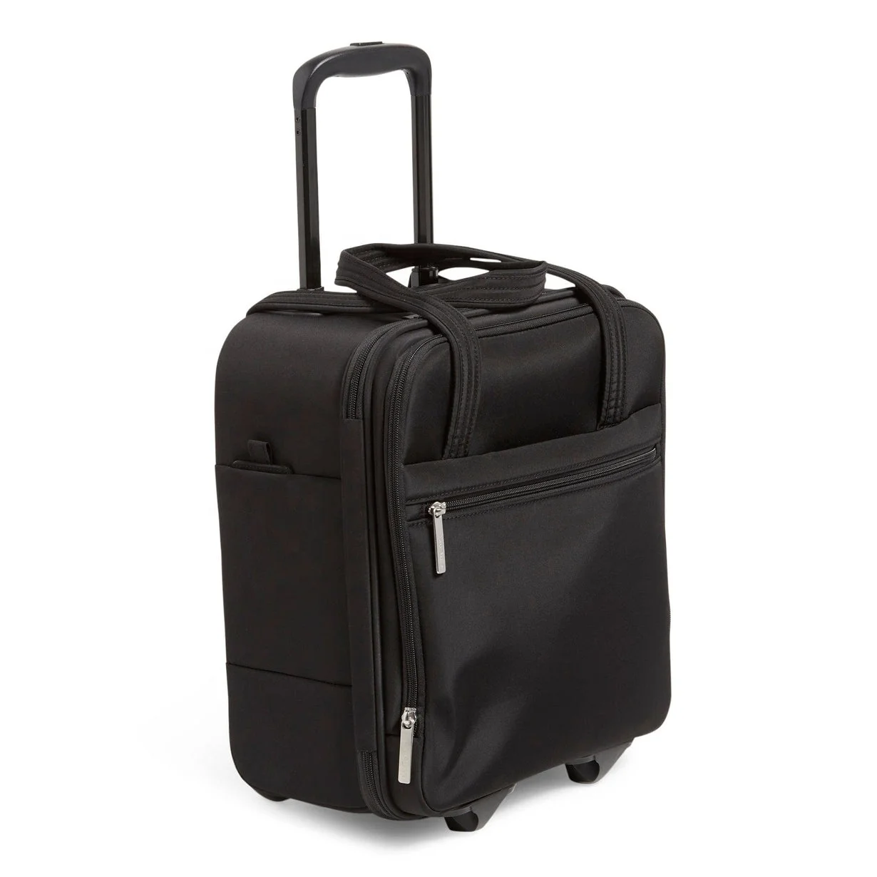 Underseat Rolling briefcase business travel luggage flight approval carry on soft laptop bag with wheels trolley work bag