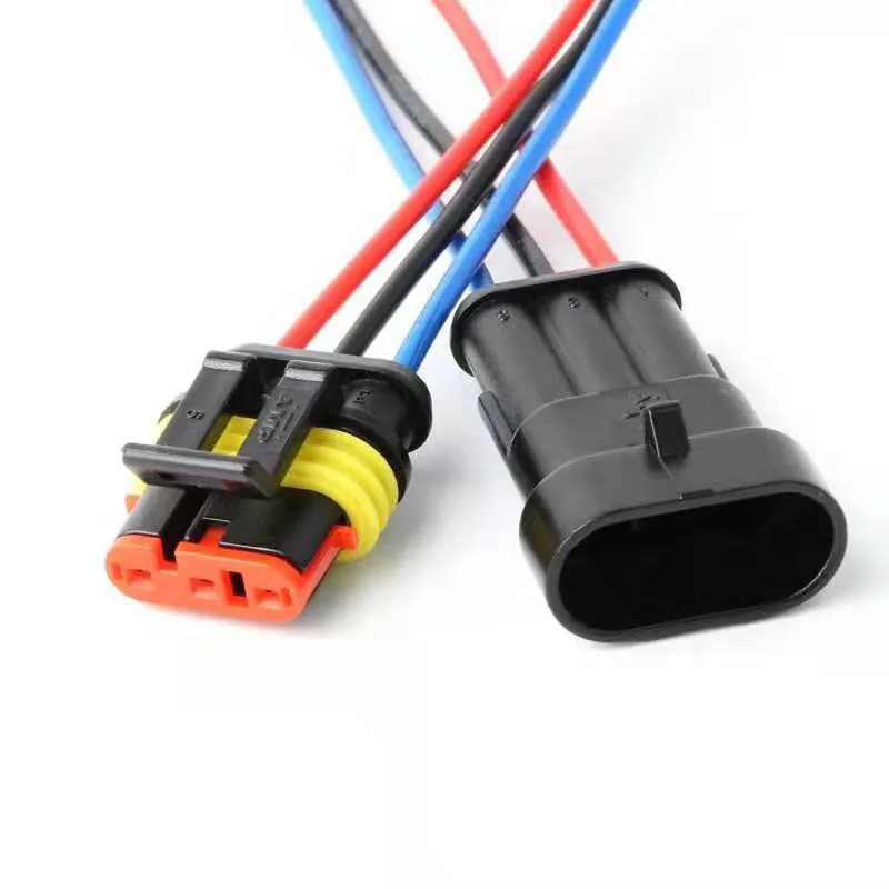 1/2/3/4/5/6 pin Auto Female Automotive Electrical wire Connector DJ7021-1.5-11/21 Waterproof Connector 282080-1