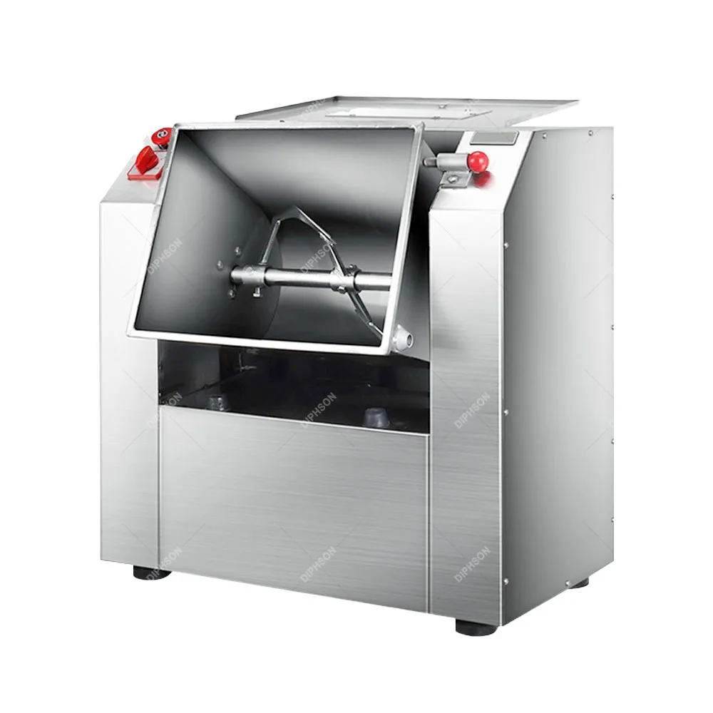 Commercial dough mixer 304 SS multifunctional dough mixing kneading twisting machine canteen buns steamed buns 25 liters