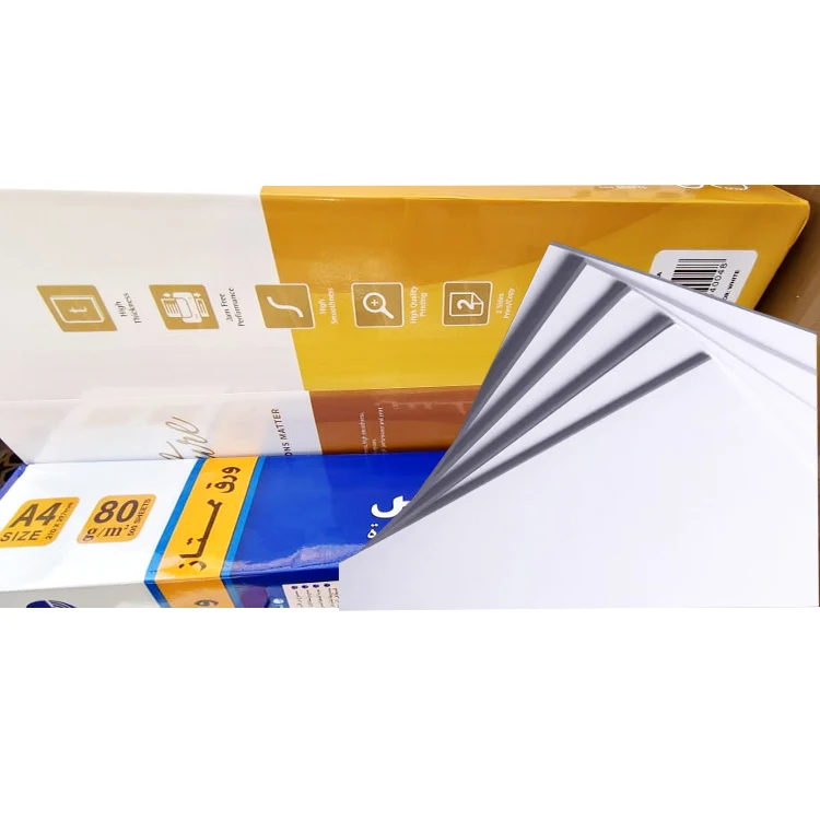 China Factory Cheap  A4 Paper 70 80 gsm Best Quality Double A4 Paper A4 Copy Paper 80gsm For Printing
